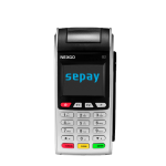 SEPAY-Mobiel-Rechtop SEPAY Mobiele Pinautomaat - Voorkant
