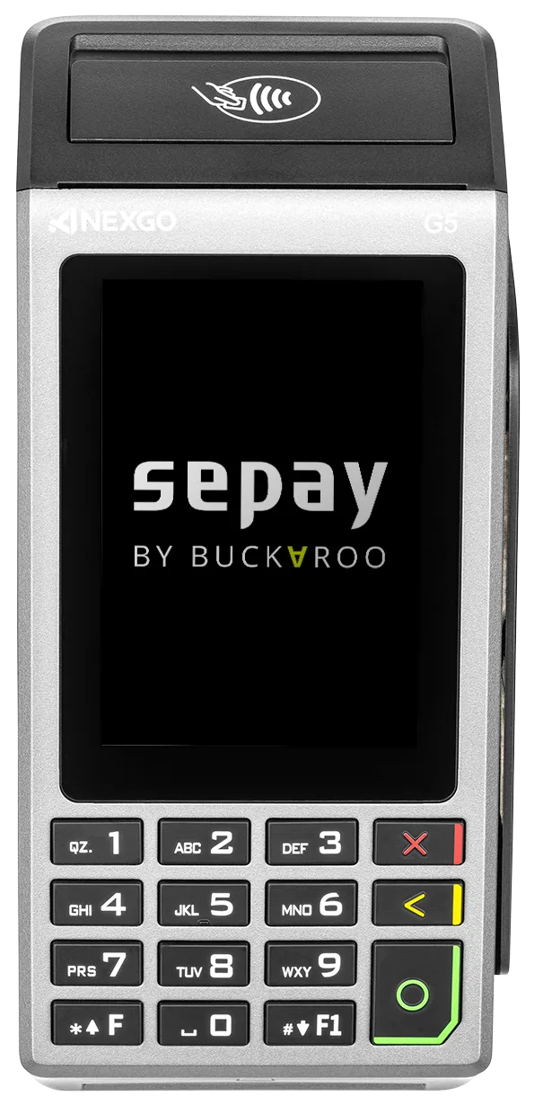 SEPAY - Buckaroo | SEPAY Mobiel 4G - Pin Betalingen Ontvangen - Webshop