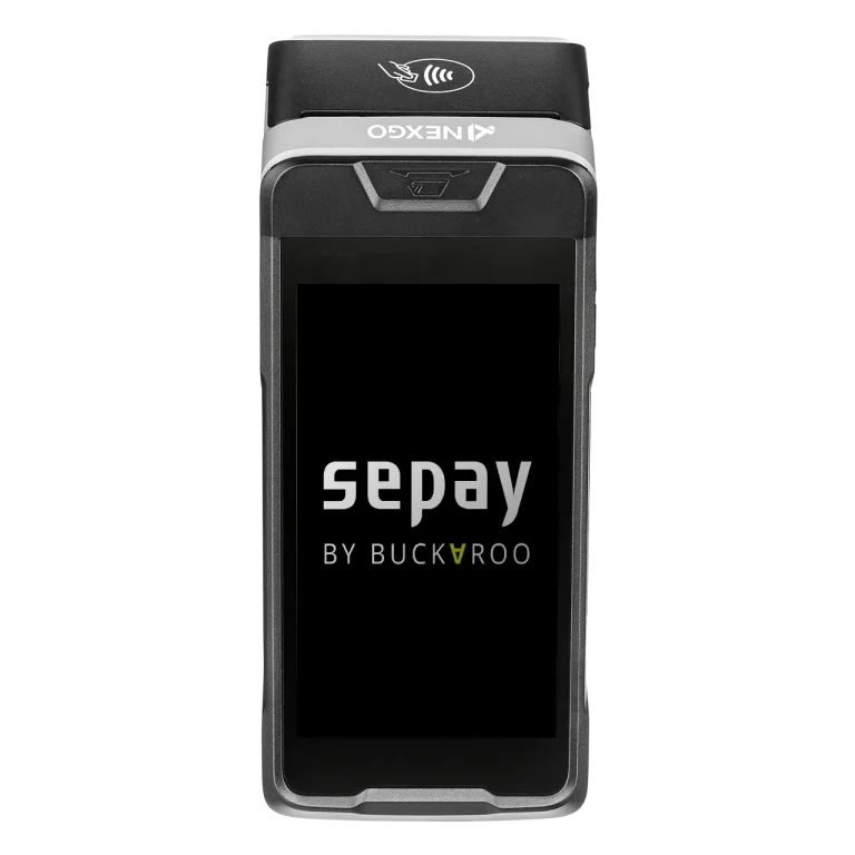 SEPAY Smart Plus - Nexgo N86 - Mobiele Pinautomaat met Thermische Bonprinter - Android - SEPAY by Buckaroo - Voordeligste betaalautomaten