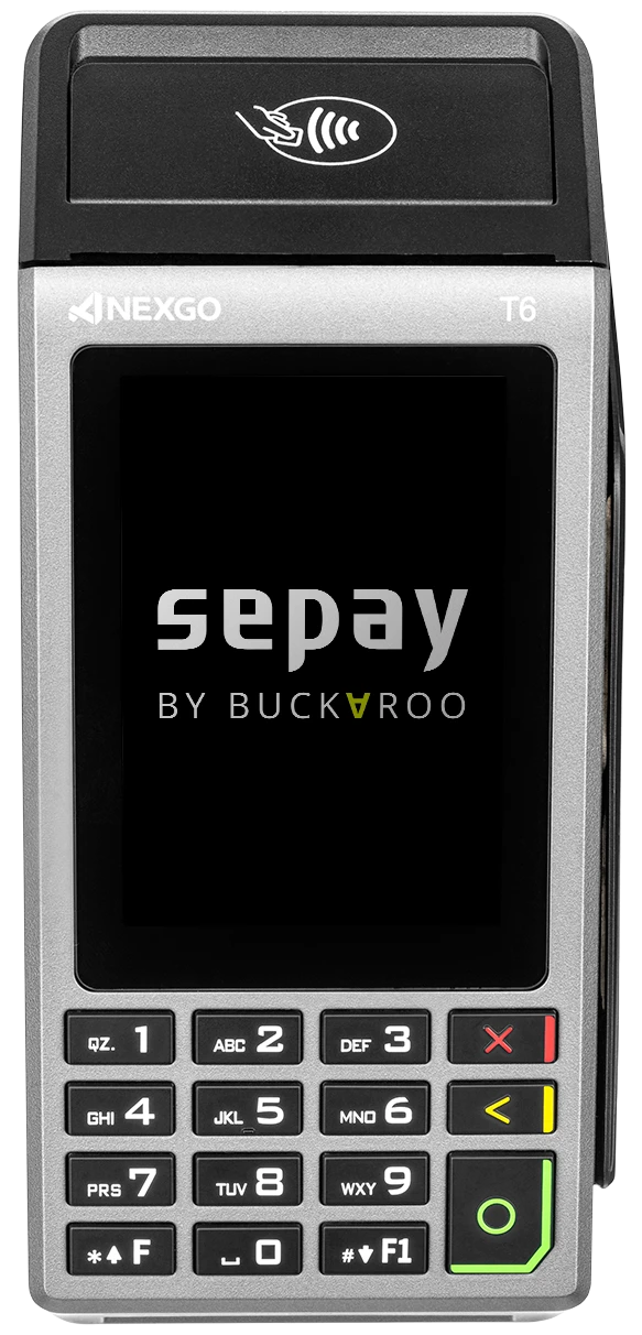 SEPAY by Buckaroo - SEPAY Vast Neo - Vast pinapparaat - bekabeld internet - goedkope pinautomaat