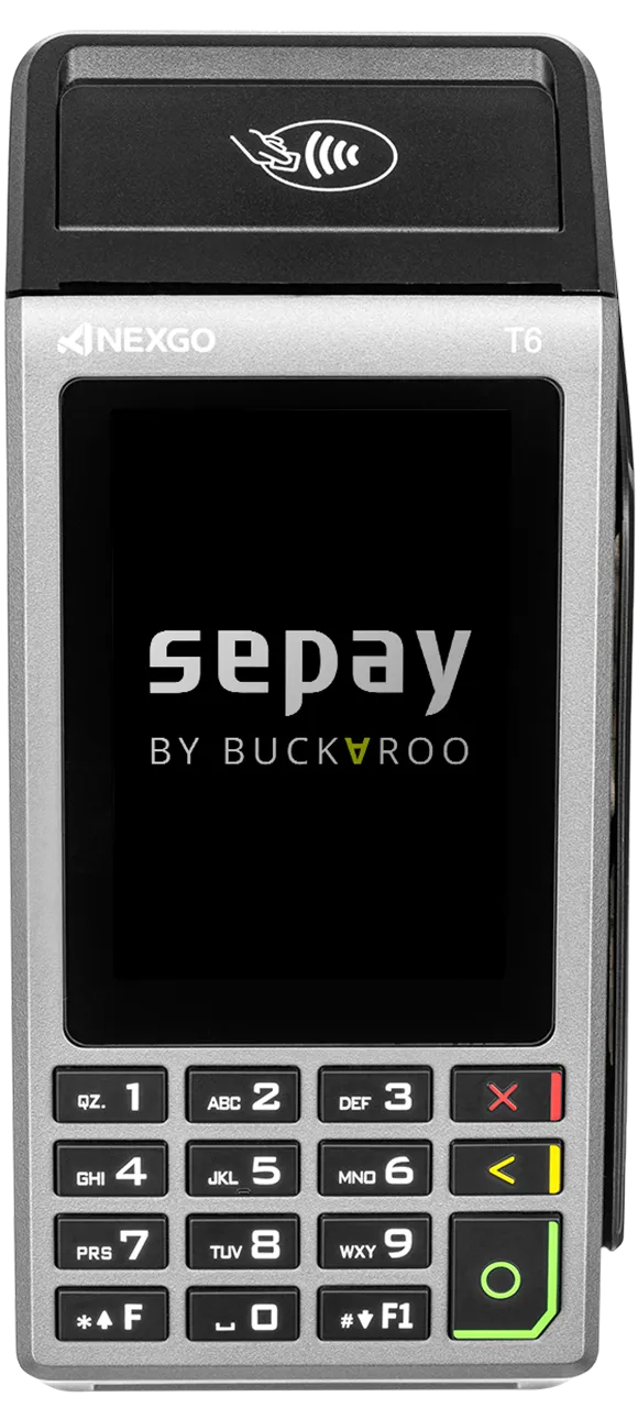 Bestel Sepay Vast - Pinautomaat Op Een Vaste Internetaansluiting