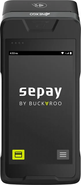 Mobiele Pinautomaat - SEPAY Smart Plus - Android - Bonprinter - 4G - Wifi