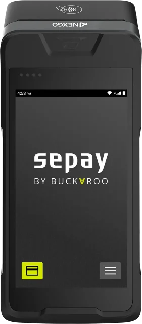 SEPAY_Smart-Plus Mobiele Pinautomaat - SEPAY Smart Plus - Android - Bonprinter - 4G - Wifi
