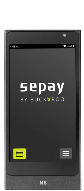 SEPAY Smart- Mobiele pinautomaat o.b.v. Android - Digitale Bon - SEPAY by Buckaroo