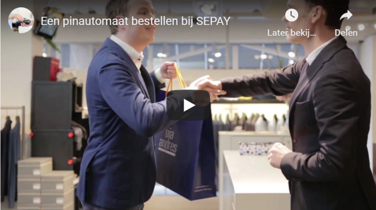 Pinautomaat bestellen SEPAY - Volgende werkdag geleverd