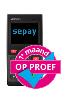 SEPAY Mini - 1 Maand op Proef
