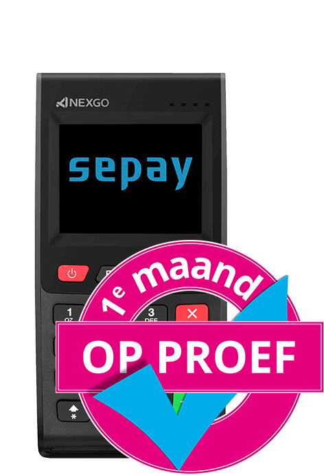 SEPAY Mini - 1 Maand op Proef