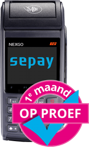 SEPAY Vast - 1 Maand op Proef