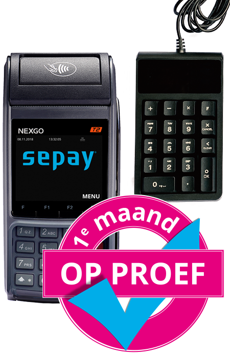 SEPAY Vast Duo - Kassiersunit - Merchant Unit