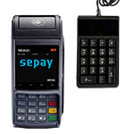 SEPAY Vast Duo - Vast Pinapparaat met merchant unit | kassiersunit